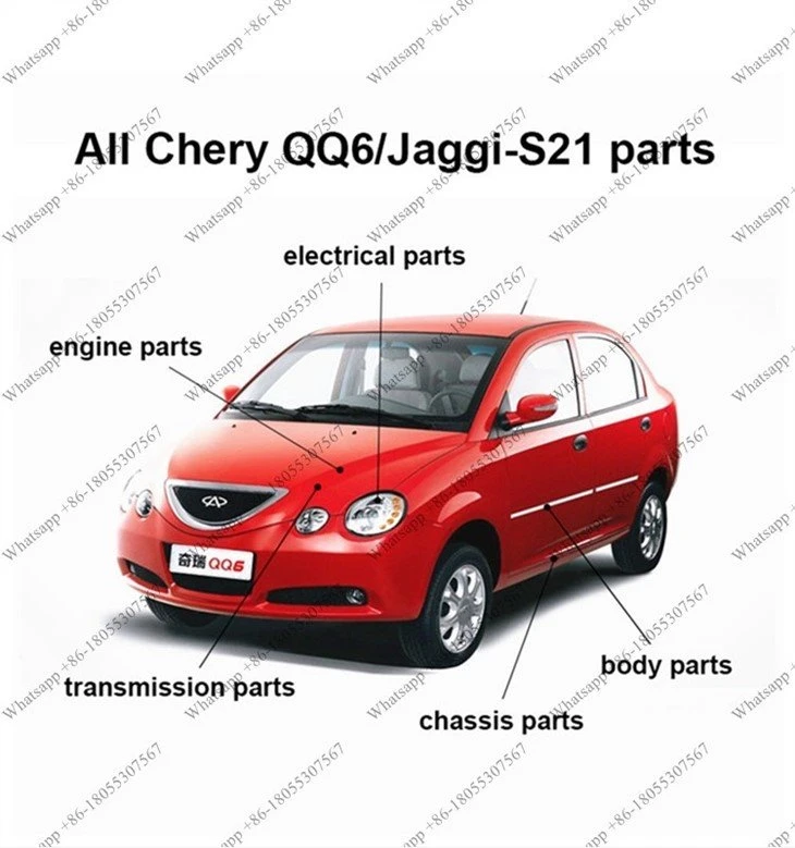 Peças sobressalentes Chery Qq6